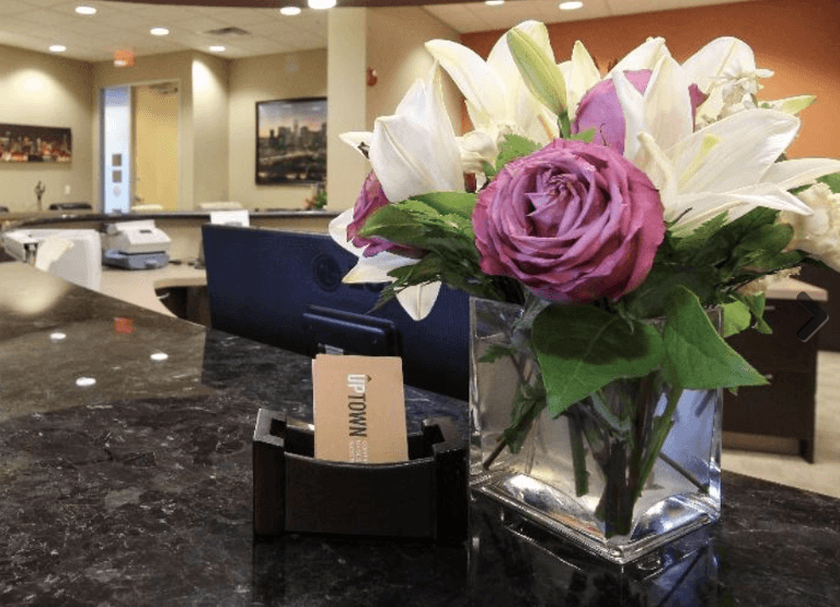 interior picture of uptown dental in aurora co