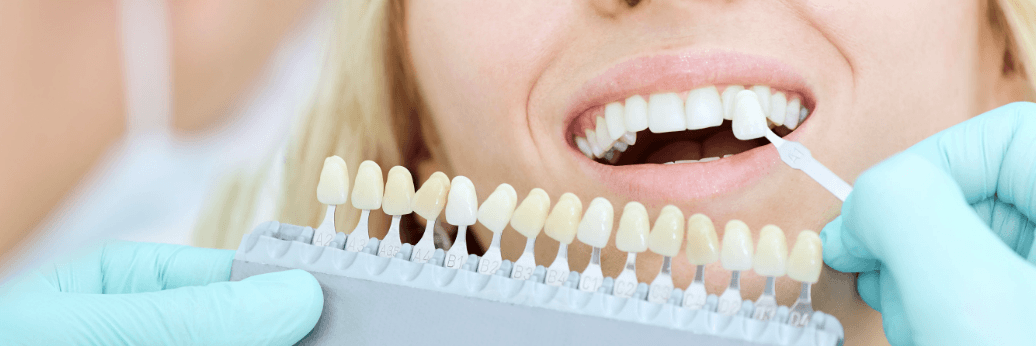 woman at her dentist in aurora co